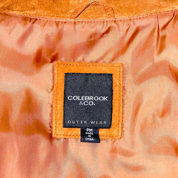 Colebrook & Co. Vintage Suede Leather Jacket NWOT!!!! - Picture 8 of 9
